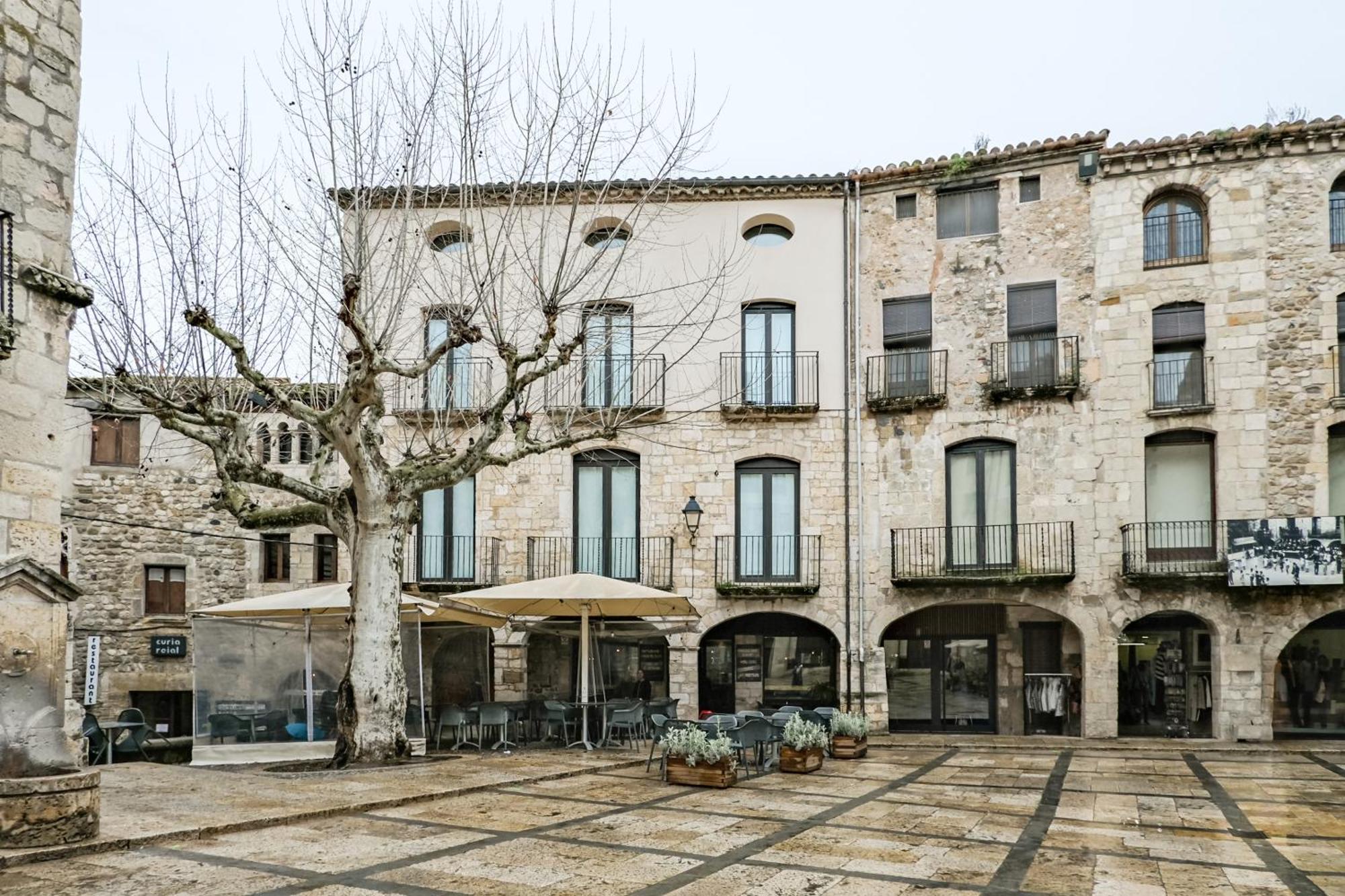 Can Cintet 1 Apartamento En La Plaza De バサルー エクステリア 写真